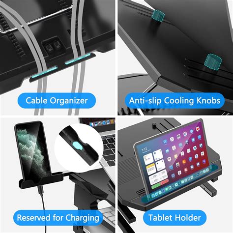 AboveTEK Laptop Stand, 20 Angles Two-Layer Height India | Ubuy