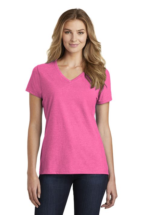 Port & Company LPC455V - Ladies Fan Favorite™ Blend V-Neck Tee $5.70 ...