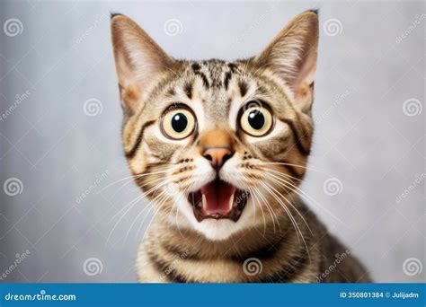 A Surprised Cat Meme: Perfect For Adding Humor To Content. Concept Cat ...