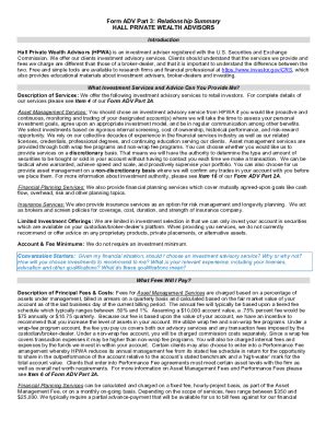 Fillable Online Form ADV Part 3 Final 6-25-20 (WORD).docx Fax Email ...