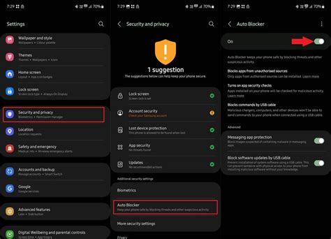 Image result for How to Turn Off Auto Blocker On Android