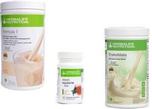 Herbalife Nutrition Formula 1 Shake Vanilla + Shake Mate -Vanilla ...