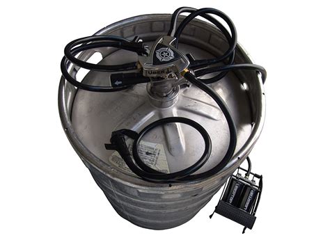 Ubertap Multi Faucet Keg Tap with Foot Pump Balck and Chrome D System ...