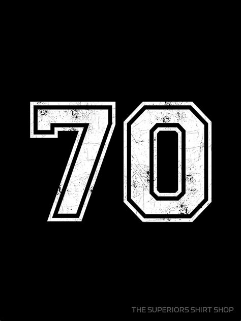"70 jersey jerseys number 70 jersey sports" T-shirt by superiors-shop ...