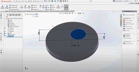 Split Tutorial SolidWorks 的图像结果