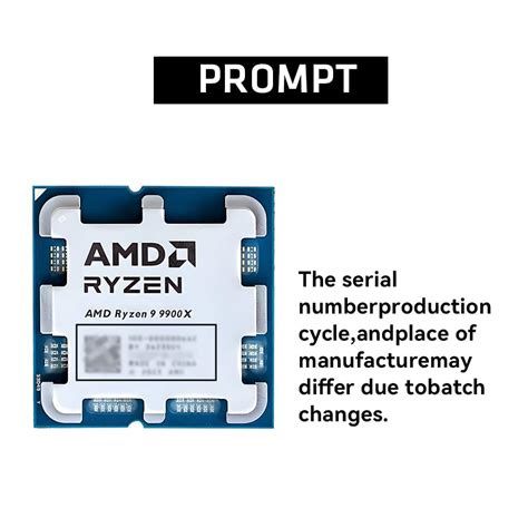 AMD AMD R9 9900X CPU con 12 núcleos y 24 hilos, Zen 5 con velocidad ...