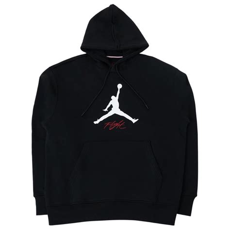 jordan men jordan essentials hoodie black white