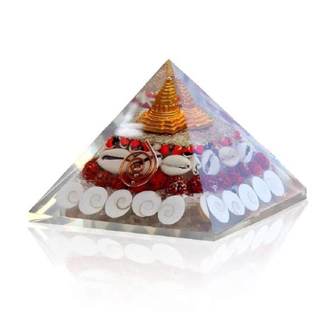 Buy ROMINO Original Crystal Maha Laxmi Pyramid with Rudraksha Shree ...