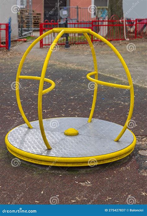 Playground Equipment Spinning Wheel