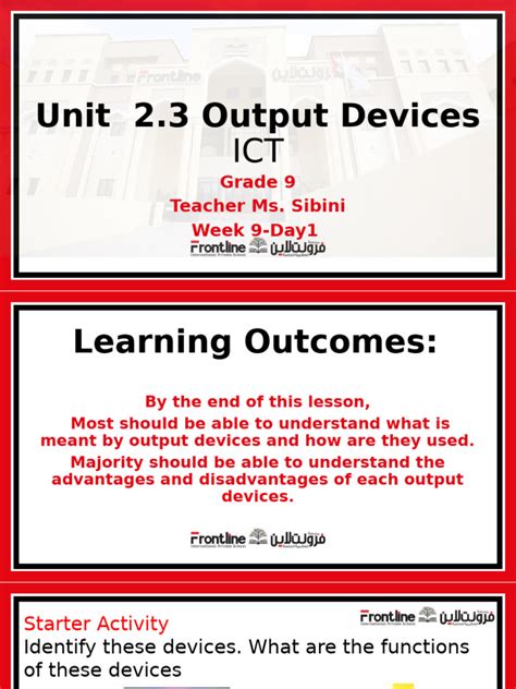 Image result for Output Devices Class 9