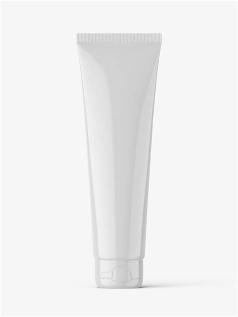 Tube with sealed cap mockup / glossy - Mockups Design