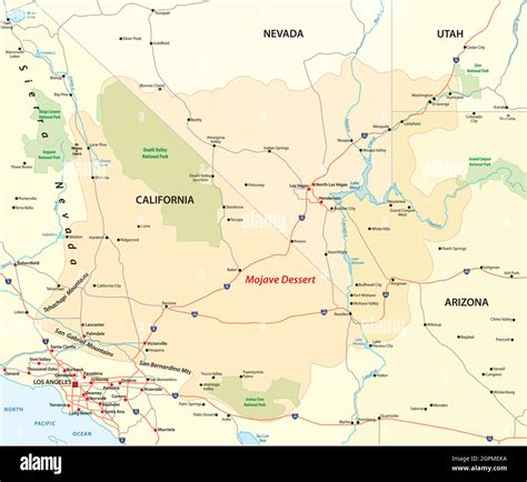 Mojave Road Map