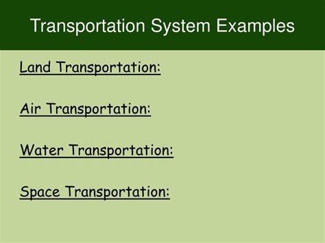 Transportation Examples 的图像结果