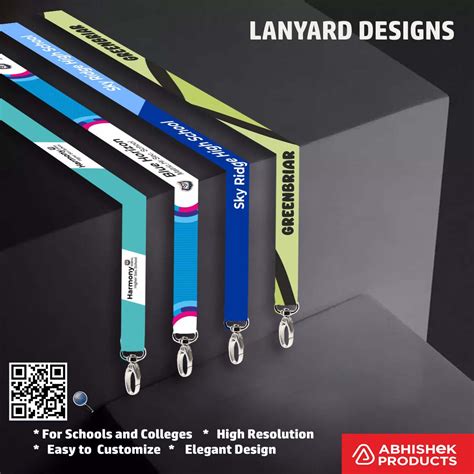 3>Premium ID Card Lanyard Designs - 50 CorelDRAW Templates Design File ...