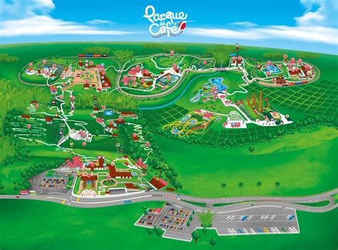 Map of Parque del Café - Parque del Café - Sitio Web Oficial