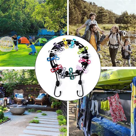 Buy Portable Clothesline with 12 Colorful Clothespins, Windproof Travel ...