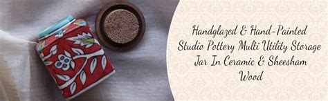 Buy ExclusiveLane Ceramic Jars for Kitchen Storage & Ceramic Containers ...