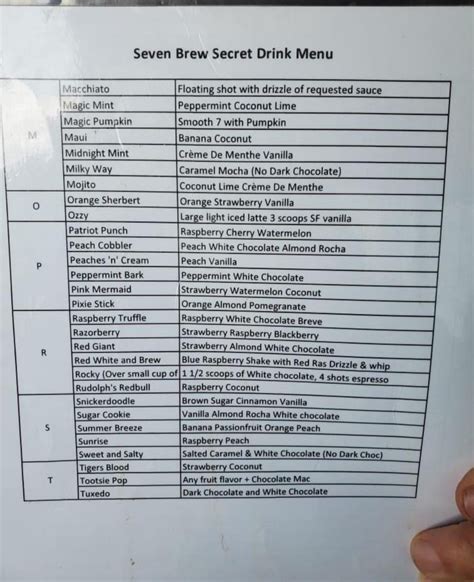 Pin by Dara Sinclair on 7 Brew in 2025 | Fizz drinks, Secret menu ...