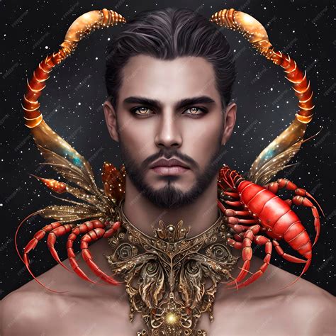 Premium Photo | Beautiful man Cancer zodiac