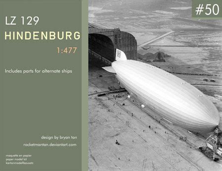 Image result for Paper Card Models Hindenburg