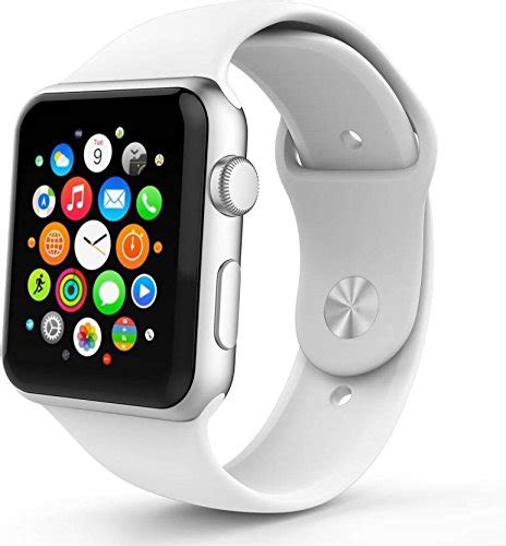 STARK A6 Smartwatch (White Strap) : Amazon.in: Electronics