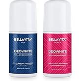 BELLAVITA Deo White Natural Underarm Roll On Deodorant for Women ...
