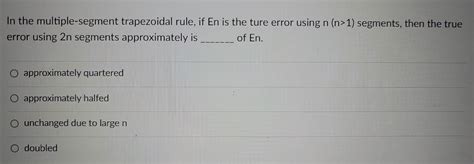 Image result for Multiple Segment Trapezoidal Rule