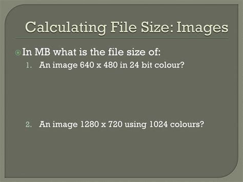 File Size Calculation as Level Questions 的图像结果