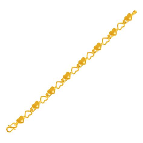 Buy P.C. Chandra Jewellers 10KT Yellow Gold Bracelet for Women at Amazon.in