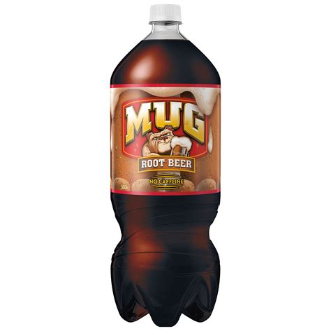 Mug Root Beer, Caffeine Free, Bold & Bubbly Soda Pop, 2 Liter Bottle ...