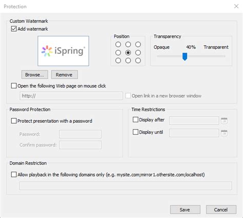 Image result for Protection Settings