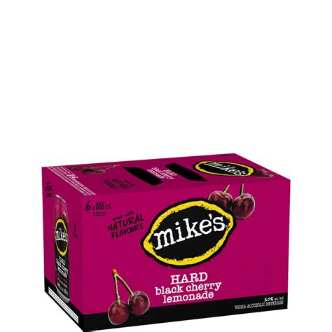 Mike’s Hard Black Cherry Lemonade 6 Pack Cans – Newfoundland Labrador ...