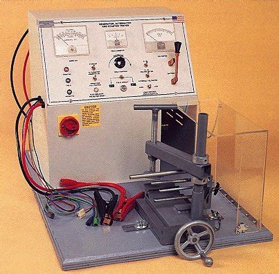 Image result for Alternator Bench Testing Procedure