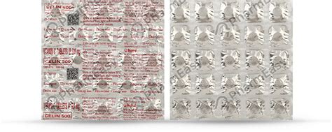 Celin 500 MG Tablet (25): Uses, Side Effects, Price & Dosage | PharmEasy