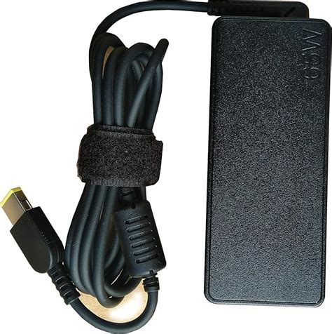 Lenovo Original 65W 20V 3.25A Slim Tip Rectangular Pin Laptop Adapter ...