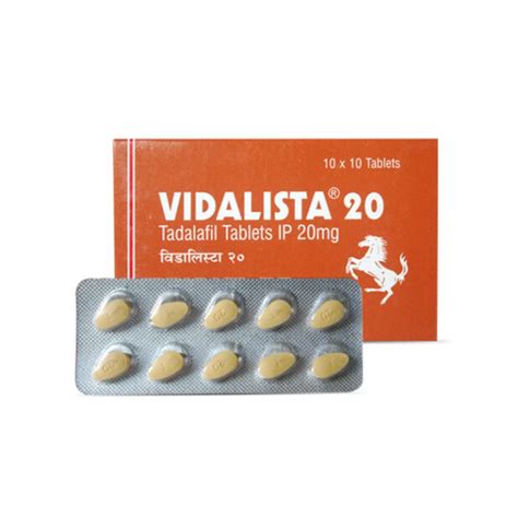 Buy Vidalista 20mg Tablets Online for Wholesale