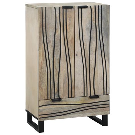 vidaXL Szafki i regały na media Biały i czarny 60 x 33.5 x 100 cm ...