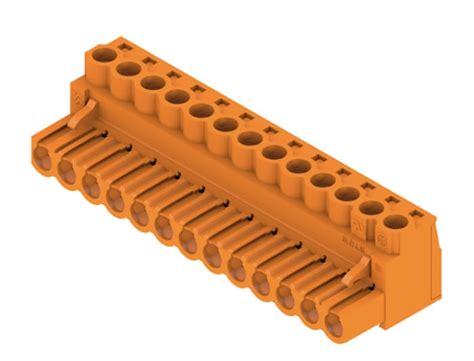 1943690000 Weidmüller | Weidmuller, 5.08mm Pitch, BL, 13 Way, Right ...