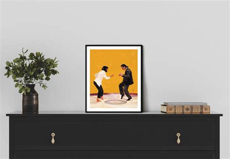 Pulp Fiction Posters Retro Room Decor - by Haus and Hues | Quentin ...