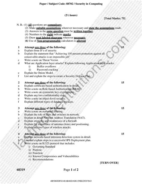 Tybsc-IT SEM6 SIC NOV19 - 4B5860DF6148AB46DA06129EE2FD Paper / Subject ...