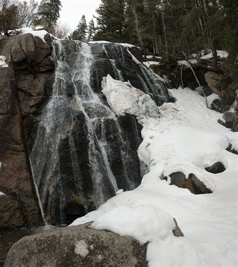 Bells Canyon Waterfall Hike in the Winter base of Little Cottonwood ...