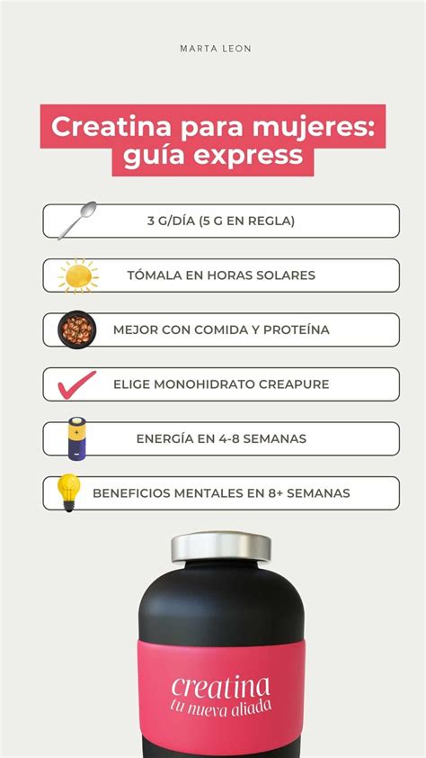 Creatina para qué sirve en mujeres: beneficios y dósis