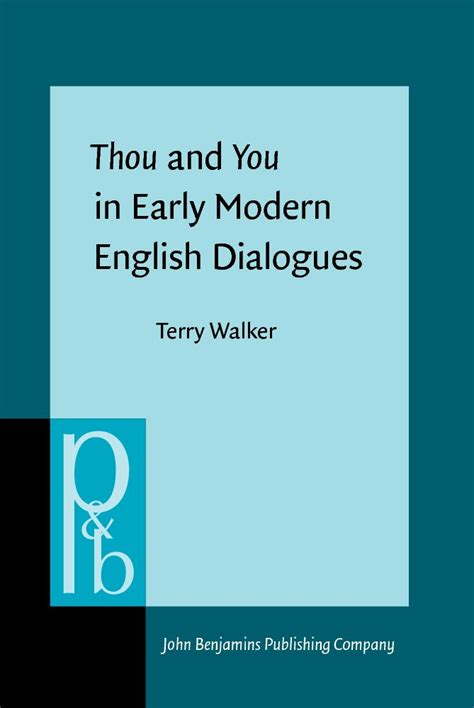Buy Thou and You in Early Modern English Dialogues: Trials, Depositions ...