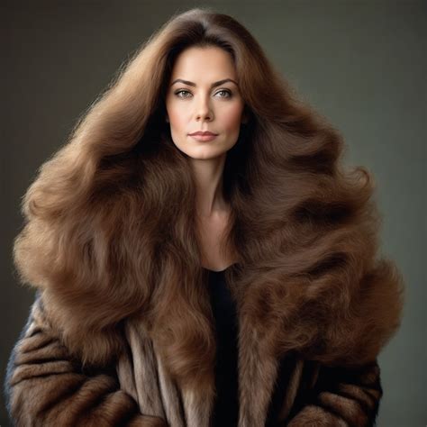 Fur Coat Lady - Brunette by HairTickle on DeviantArt