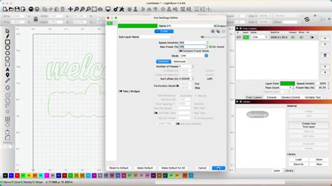 Lightburn Text Tutorials 的图像结果