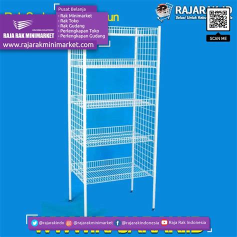 RAK SERBAGUNA 5 SUSUN L80 | RAK MINIMARKET TOKO DISPLAY SUPERMARKET ...