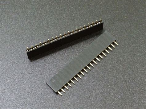 19 Pin Female Header 2.54mm Straight 1X19P ET7656 – EMERGING TECHNOLOGIES