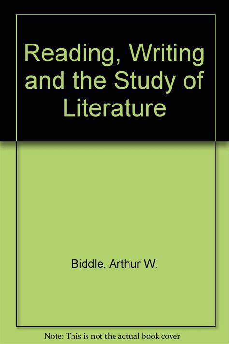 Buy Reading, Writing and the Study of Literature Book Online at Low ...
