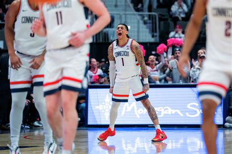 UConn men's basketball survives for overtime win over Villanova