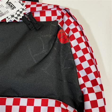 Buy Vans x Marvel Black Red White Spidey Realm Spiderman Skate Backpack ...